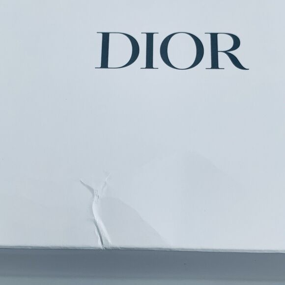 DIOR Beauty Red Cosmetic Makeup Toiletry Bag Pouch with Gold Zipper NIB - Picture 11 of 15